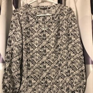 Scoop neck silk blouse size S